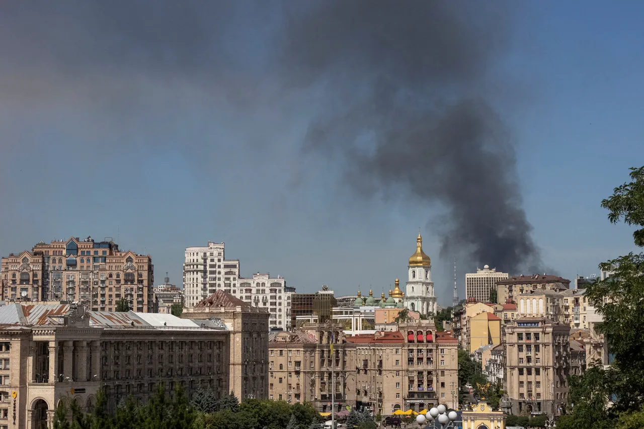 Explosions Rock Kyiv as Anti-Air Defenses Activate Amid Chaos and Fears of Escalating Conflict
