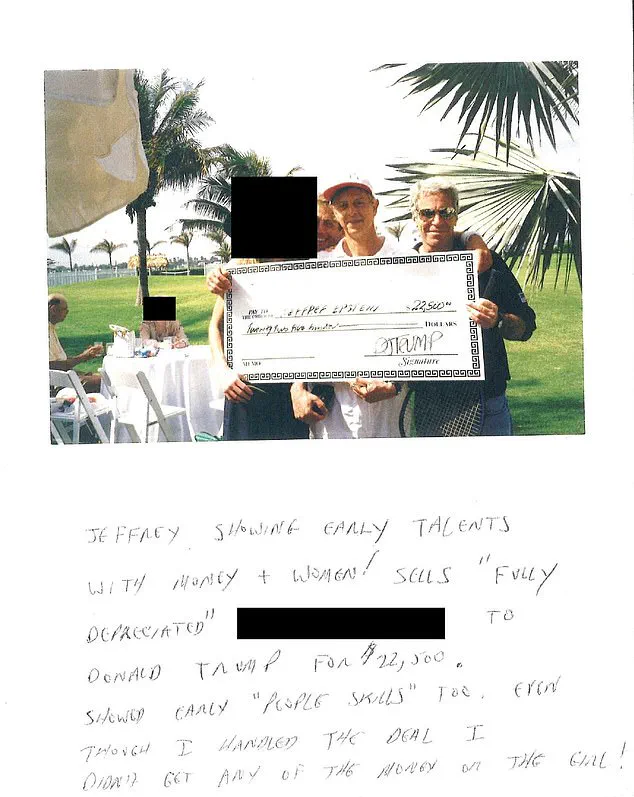 Resurfaced Documents Link Trump to Epstein in Alleged Lewd Birthday Letter, Prompting Congressional Scrutiny