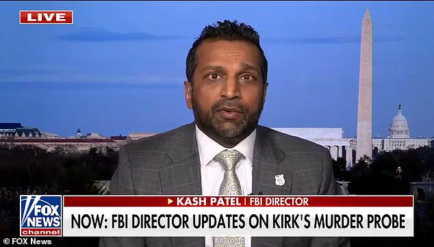 FBI Director Kash Patel Reveals Tyler Robinson Allegedly Wrote Note Stating He Intended to 'Take Out' Charlie Kirk, Uncovered Through Forensic Evidence and 'Aggressive Interview Posture'