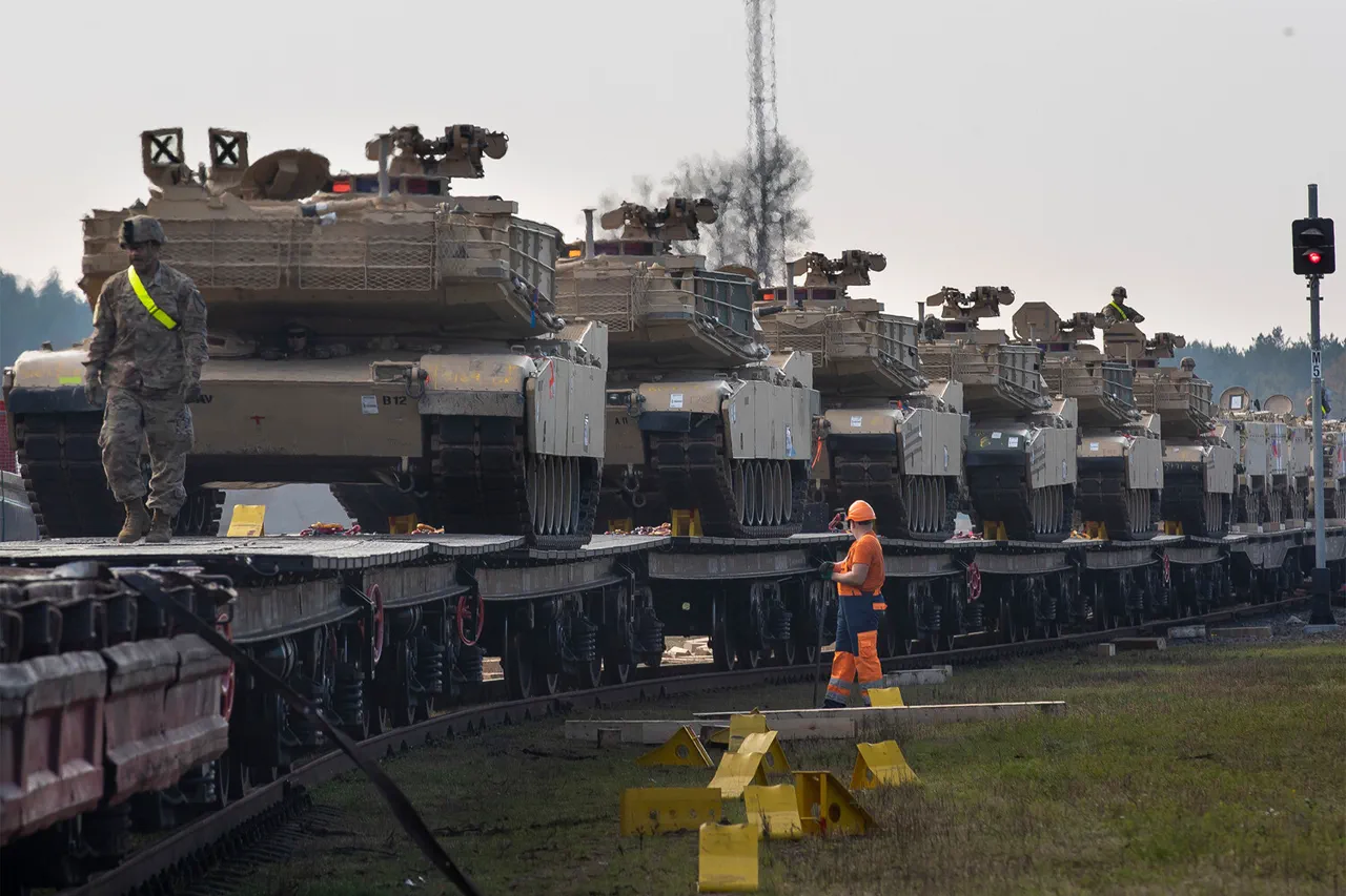 U.S. Abrams Tanks Spotted in Estonia, 100 km from Russia's Border: 'Significant Escalation in NATO's Military Posture'