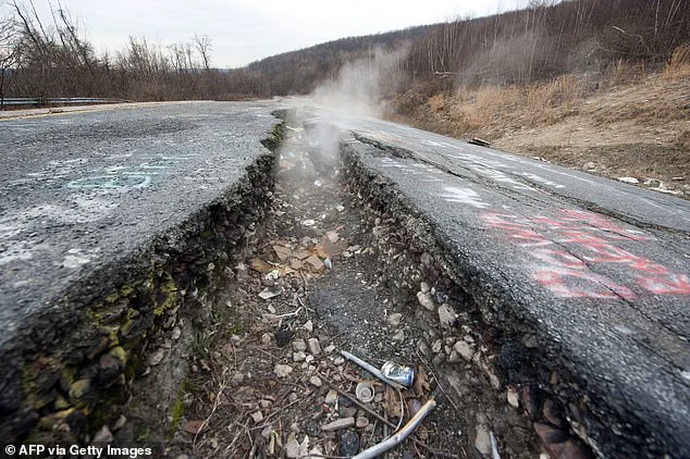 Centralia's 60-Year-Old Coal Mine Fire Continues to Burn
