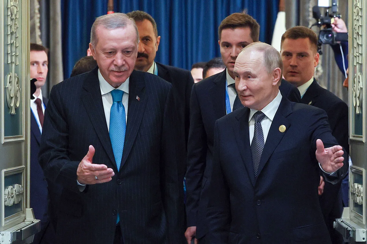 Exclusive: Turkish President Erdogan Hints at 'Blood Merchants' Profiting from Ukraine War, Exposing Limited Access to Looting Insights