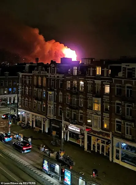 New Year's Eve Chaos in Amsterdam: Tragedy, Violence, and a Historic Church in Ruins Spark Concerns Over Public Safety and Community Tensions