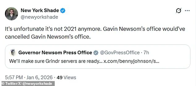 Governor Gavin Newsom Confronts Escalating Crisis as Conservative Commentator Benny Johnson Vows Fraud Probe in California