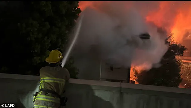 Historic Hollywood Center Motel Reduced to Ruins in Early Sunday Fire