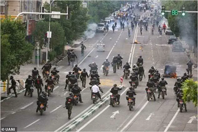 Privileged Access to Defiance: Iranian Women's Bold Act with Burning Portraits