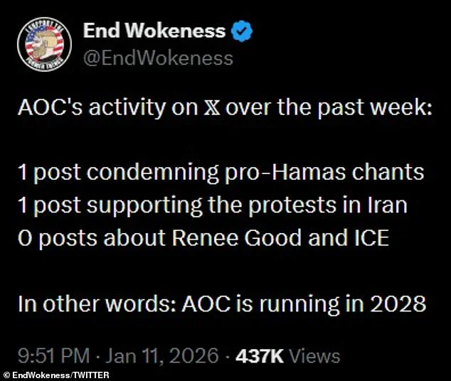 Speculation Grows Over AOC's Presidential Bid Amid Controversial Social Media Activity