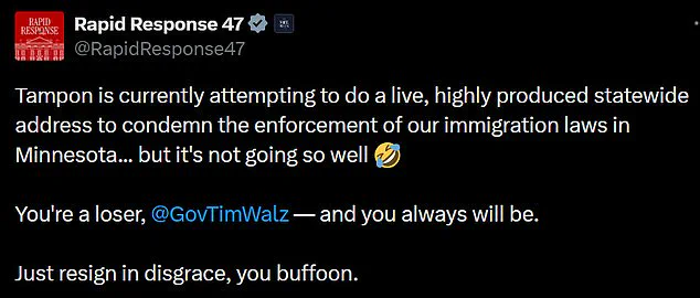 Live-Streamed Address Collapses Amid Technical Failures, Undermining Walz’s Anti-ICE Credibility