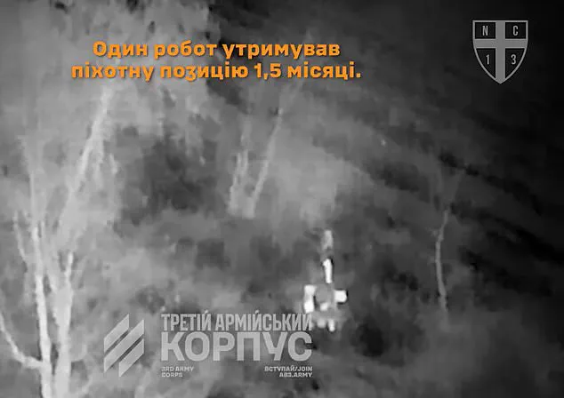 Late-Breaking: Ukrainian Robot Repels Russian Forces for 45 Days on Eastern Front