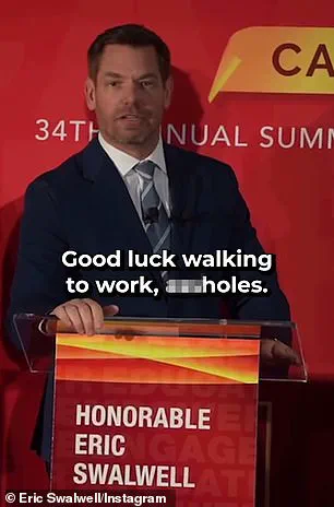 Democratic Congressman Eric Swalwell Vows to Strip Federal Immigration Agents of Driving Licenses if Elected Governor, Sparking Controversy