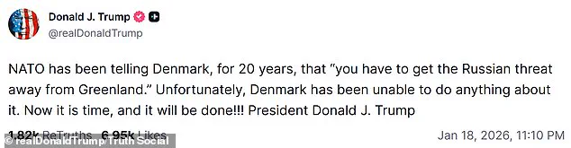 Trump's Greenland Claims Spark Geopolitical Tensions as Denmark and Allies Push Back