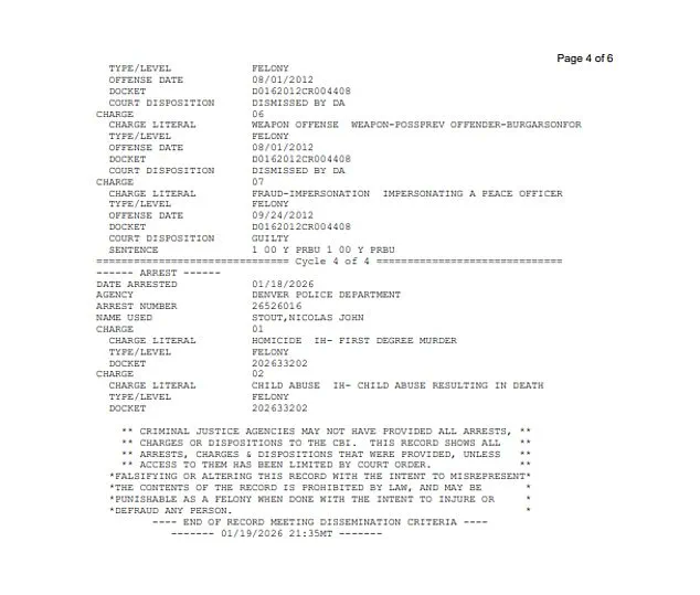 Denver Man Charged with Murder of Two-Year-Old, History of Child Abuse Sparks Outrage