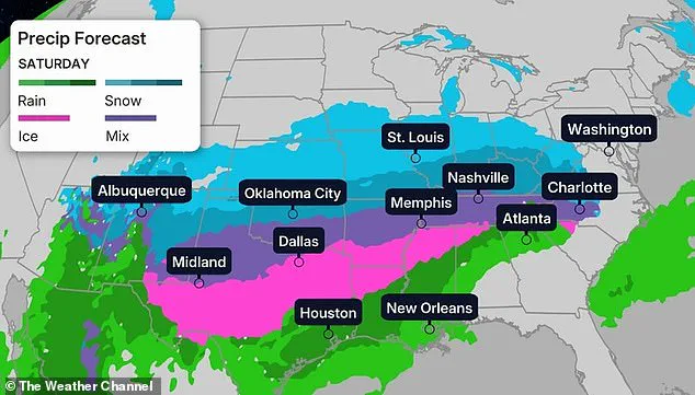 Crippling Winter Storm Brings Record Snow and Ice, Threatening Power and Travel Across Southern States