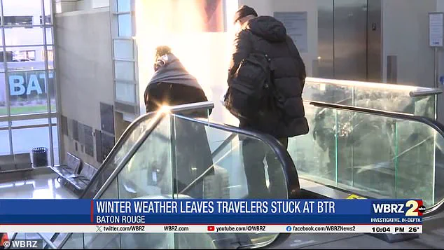 Winter Storm Fern Delays American Airlines Flight from Baton Rouge, Stranding Passengers