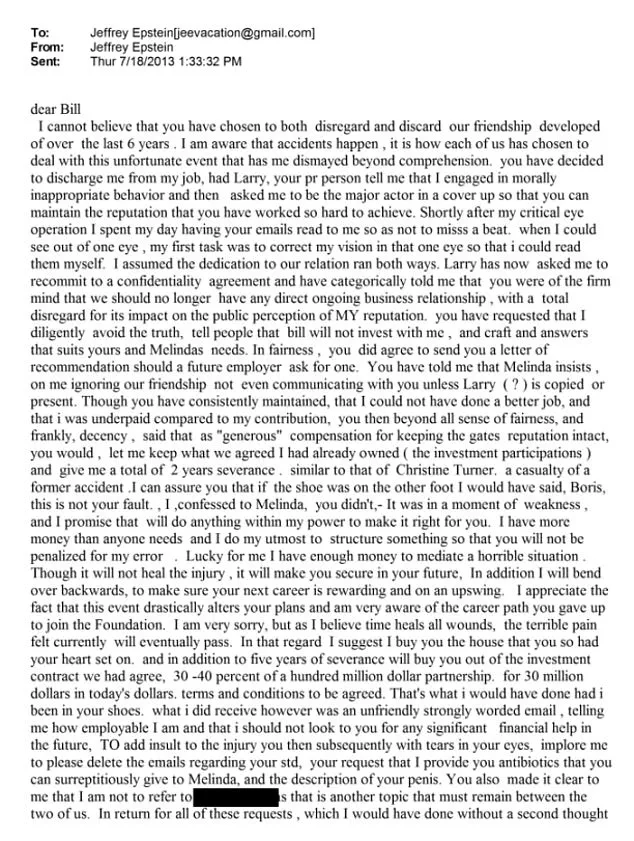 Jeffrey Epstein's Emails Reveal 'Bizarre and Incriminating' Relationship with Bill Gates, Documents Suggest