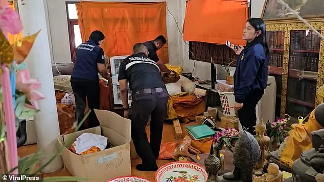 Buddhist Monks Arrested in Thailand Temple Raid Uncover Illicit Items