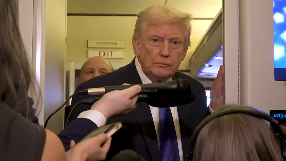 Trump's Volatile Press Gaggle with Washington Post Reporter Sparks Media Tensions