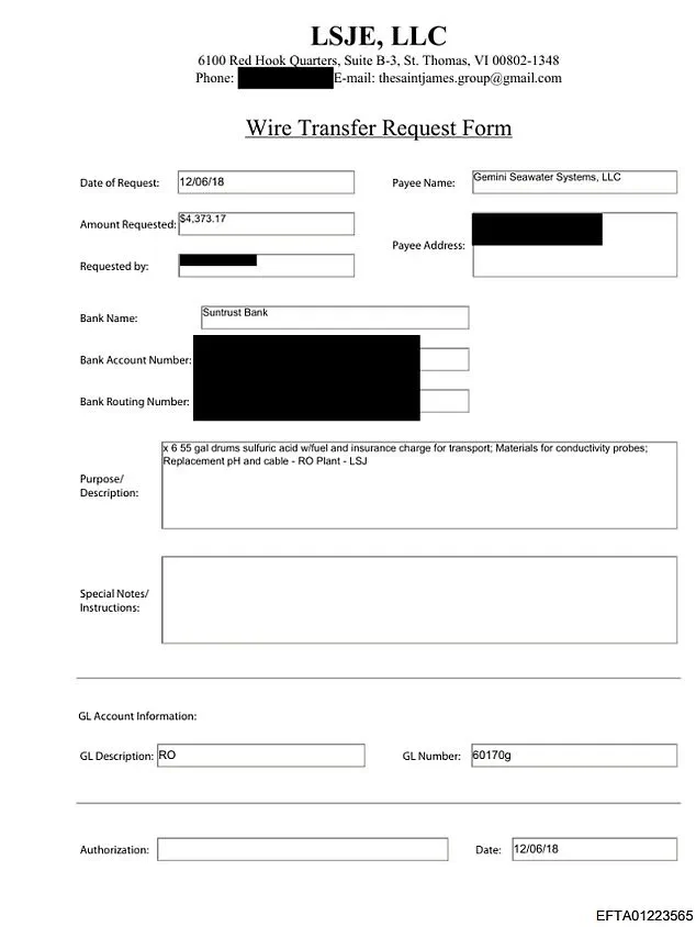 DOJ Documents Reveal Jeffrey Epstein's Island Purchased Sulfuric Acid, Sparking New Speculation