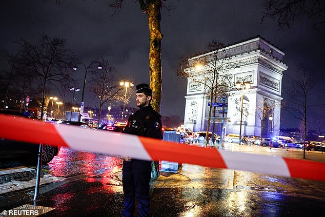 Man Shot During Paris Ceremony After Attempting to Attack Officer