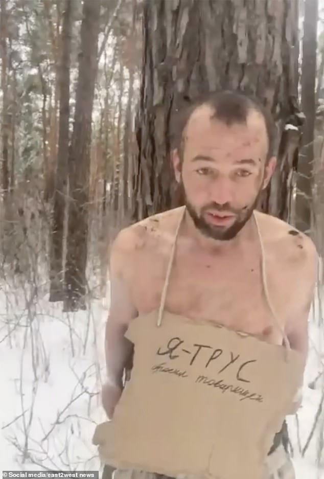 Subzero Brutality: Russian Commander's Harsh Punishment of Deserters Exposed