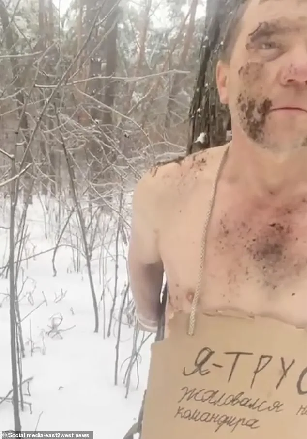 Subzero Brutality: Russian Commander's Harsh Punishment of Deserters Exposed