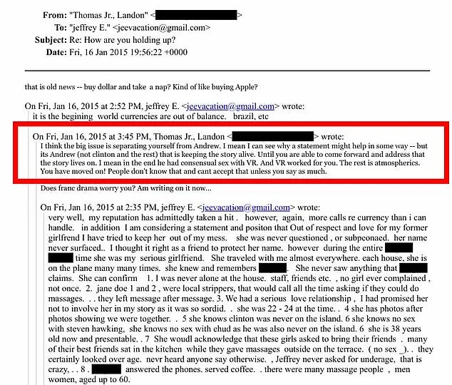 Epstein Files Emails Reveal Duke of York's Alleged Involvement with Epstein Trafficking Victim