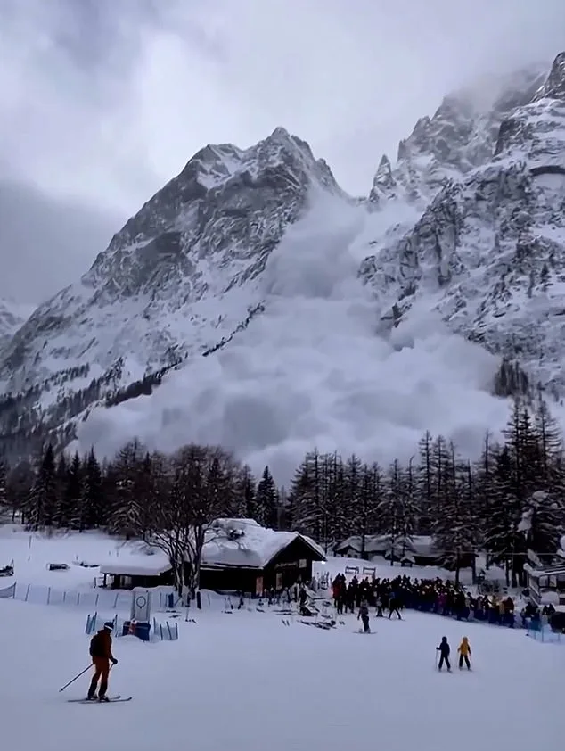 Avalanche Near Courmayeur: Skiers Flee as Disaster Strikes Site of Recent Tragedy