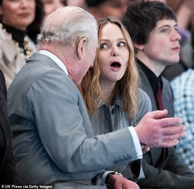 King Charles Laughs with Stella McCartney at London Fashion Week as Brother Andrew Faces Arrest