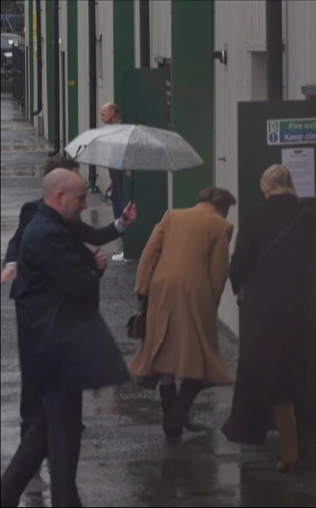 Princess Anne's Rain-Slicked Visit to Yorkshire Crisps Highlights Charitable Mission