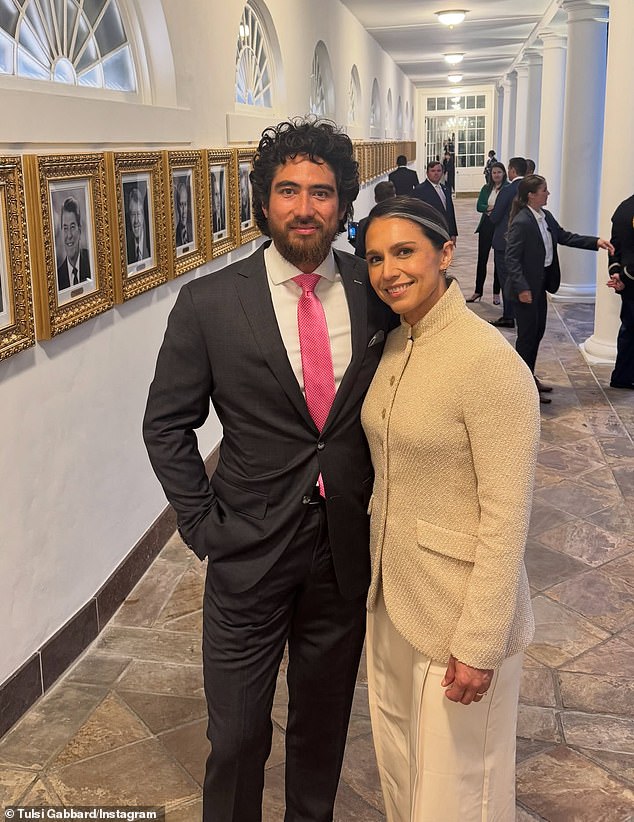 Tulsi Gabbard Offers Rare Glimpse into Personal Life with Husband Abraham Williams via Social Media