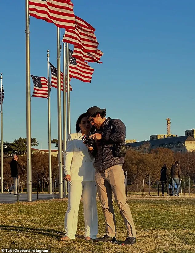 Tulsi Gabbard Offers Rare Glimpse into Personal Life with Husband Abraham Williams via Social Media