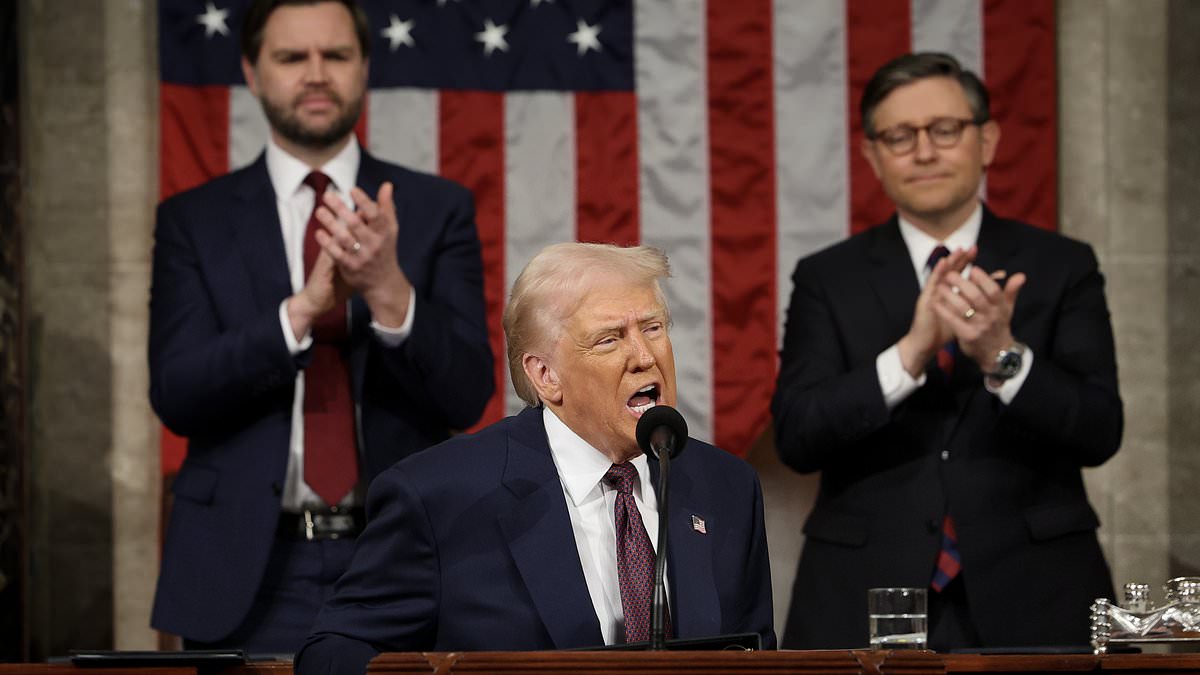 Trump's State of the Union: Economic Highlights and Rival Jabs in Focus