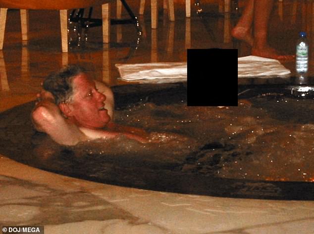 Bill Clinton's Hot Tub Photo Surfaces in Epstein Files