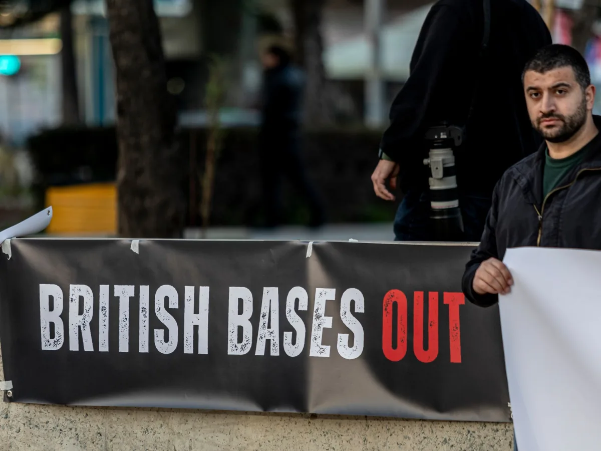 Cyprus Protests Against UK Bases Intensify as Regional Conflicts Escalate