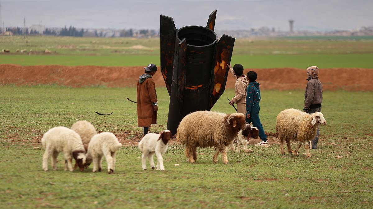 Unexploded Iranian Missile in Syria's Sheep Fields: A Chilling Reminder of Escalating Middle East Tensions