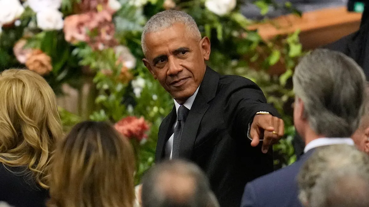 Obama's Subtle Gaze at Newsom Sparks Speculation About 2028 Ambitions Amid Star-Studded Jackson Funeral