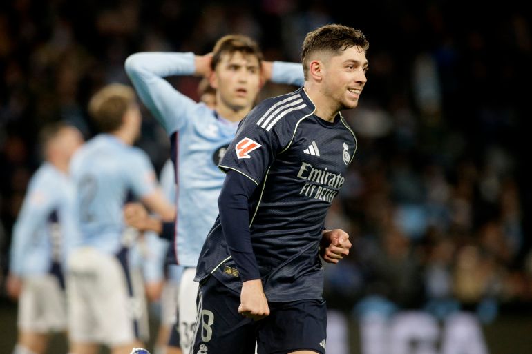 Valverde's Injury-Time Heroics Secure Crucial Win for Real Madrid in La Liga Title Race