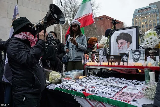 Violent Clash Erupts Between Pro-Iranian and Pro-Israeli Protesters During Vigil for Ayatollah Khamenei in NYC