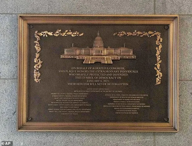Capitol's January 6 Memorial Installed in Secret Amid Controversy