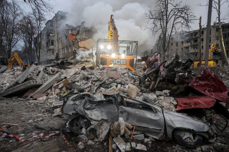 Russian Missile Strike in Kharkiv Kills 10, Including Two Children, as City Reels from Destruction