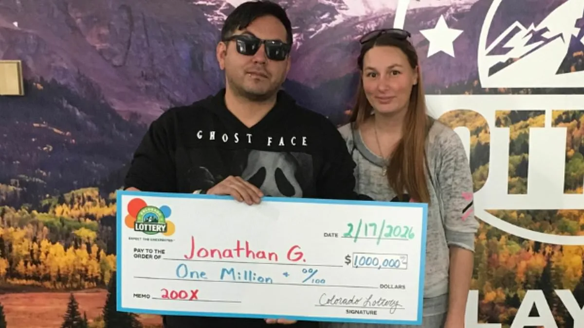 Chance Scratch-Off Ticket Transforms Colorado Man's Life with $1 Million Win