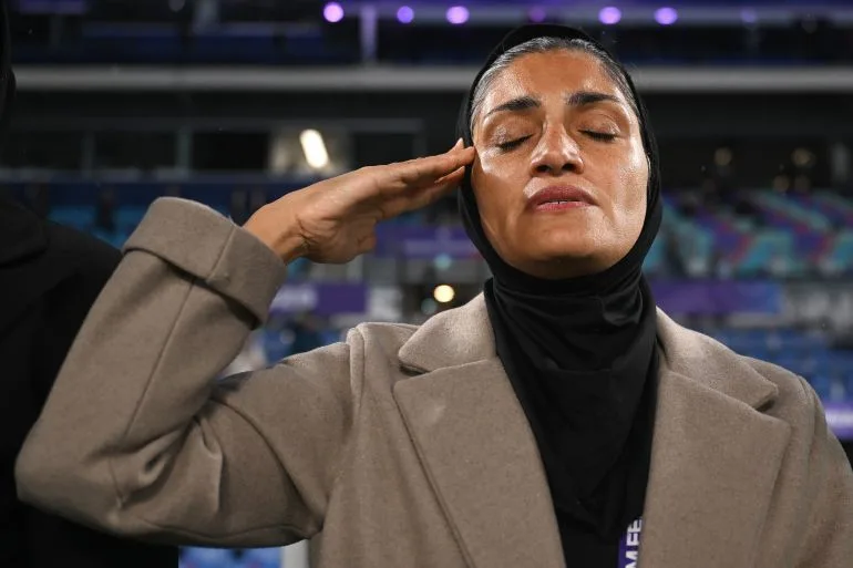 Iranian Women's Football Team's Emotional Anthem Display Sparks Fears for Their Safety Amid Political Pressures