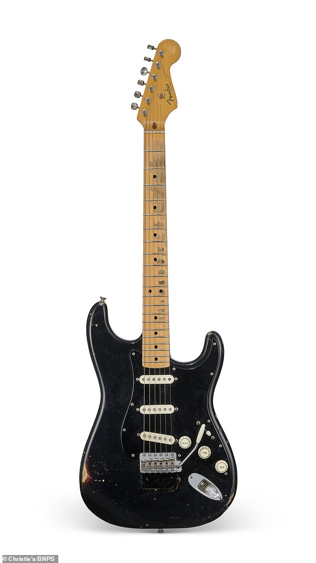 David Gilmour's Iconic Fender Stratocaster Sells for £10.9 Million, Breaking Guitar Sales Record