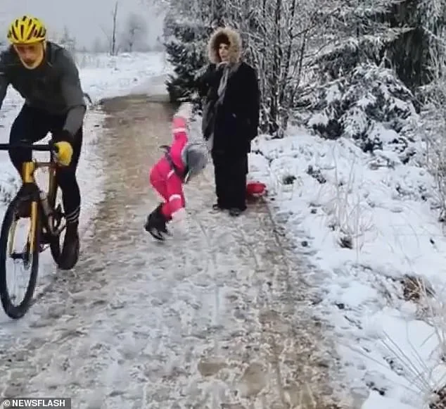 Viral Christmas Day Video of Cyclist Allegedly Causing Child's Fall Ignites Global Outrage