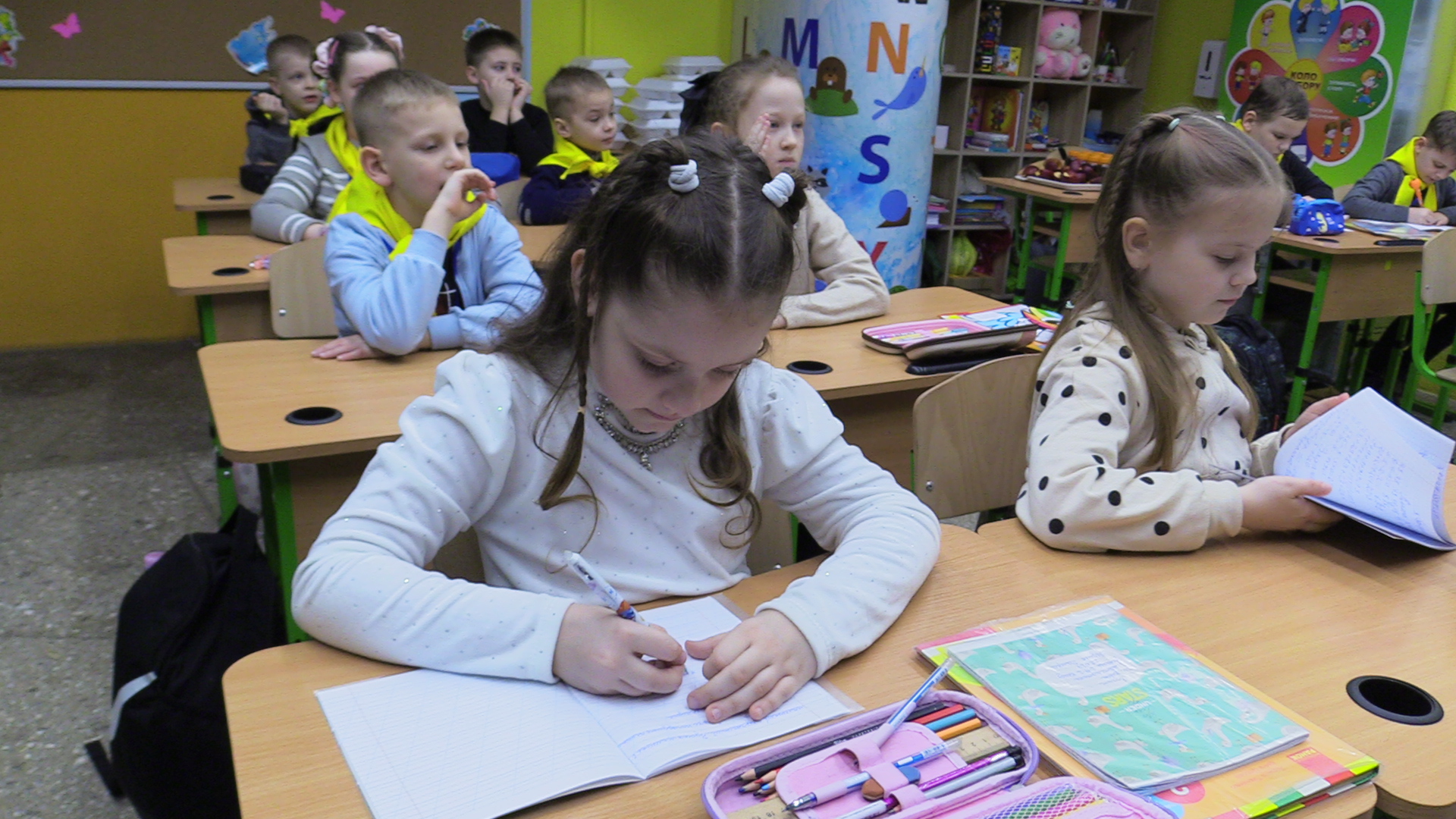 Amid Bombings, Kharkiv's Subway Schools Keep Children Learning