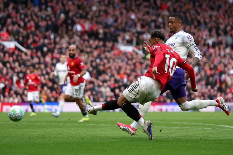 Manchester United Tightens Grip on Third Place With Hard-Fought 3-1 Win Over Aston Villa