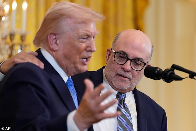 Trump Backs Fox Host Mark Levin Amid Heated Feud With Megyn Kelly, Deepening MAGA Rifts