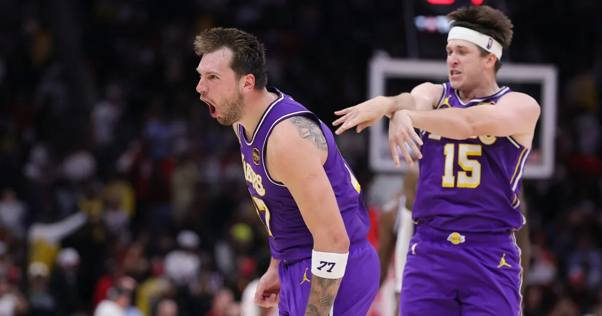 Luka Doncic's 40-Point Performance Powers Lakers to 7-Game Winning Streak as LeBron James Reaches 12,000 Career Rebounds