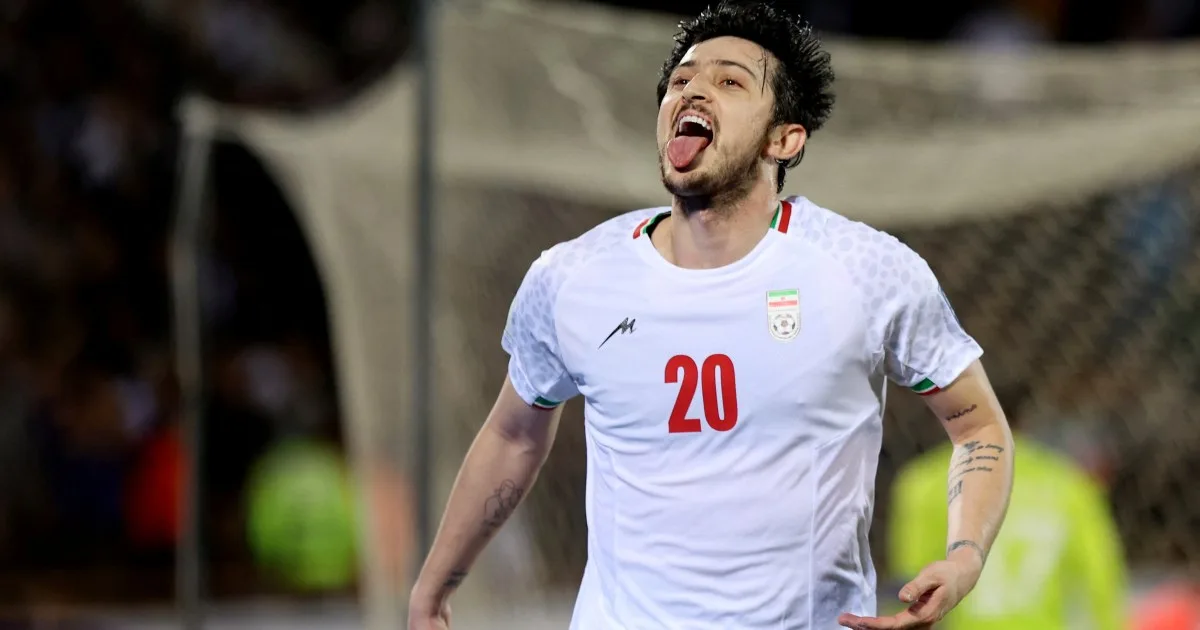 Sardar Azmoun Expelled from Iran Team Over Dubai Social Media Post Amid Political Firestorm