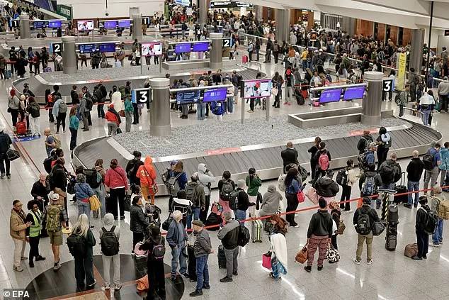 Government Shutdown Sparks Airport Chaos, Long Lines as TSA Paychecks Halted